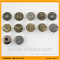 Custom Fashion China Button Factory Metal Jeans Button